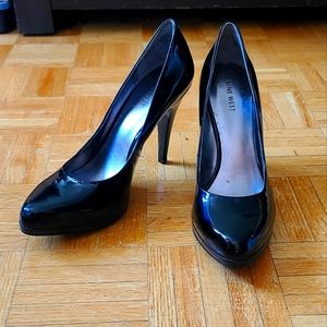2/$30! NWOT Black patent leather 3" stilettos